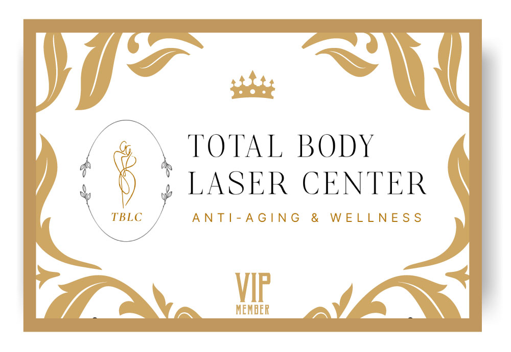 Total Body Laser Center Membership Card